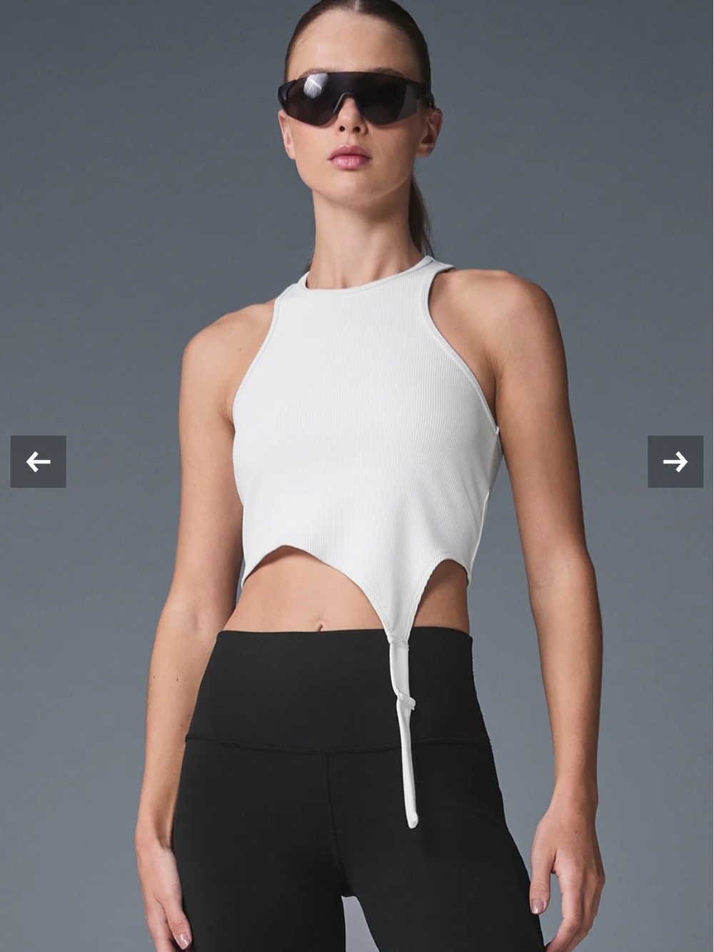 Alo Alosoft Ribbed Revelation Tank